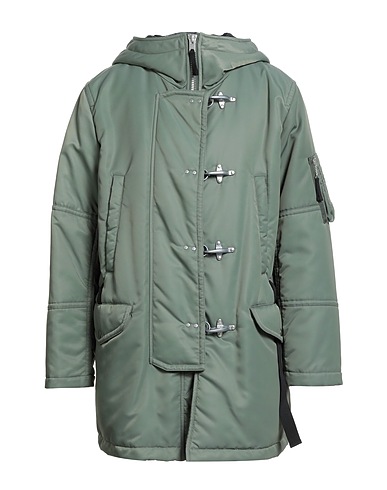 FAY ARCHIVE Coat Military green 100% Polyamide