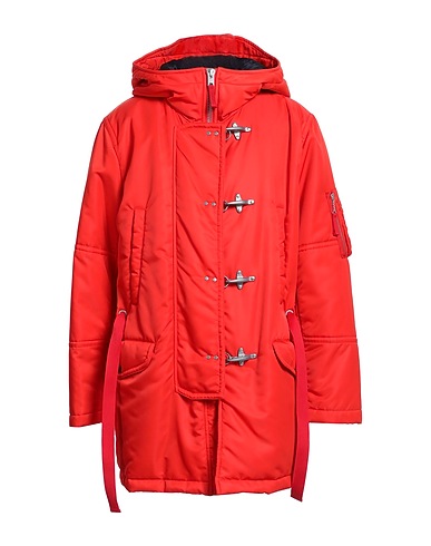 FAY ARCHIVE Coat Tomato red 100% Polyamide