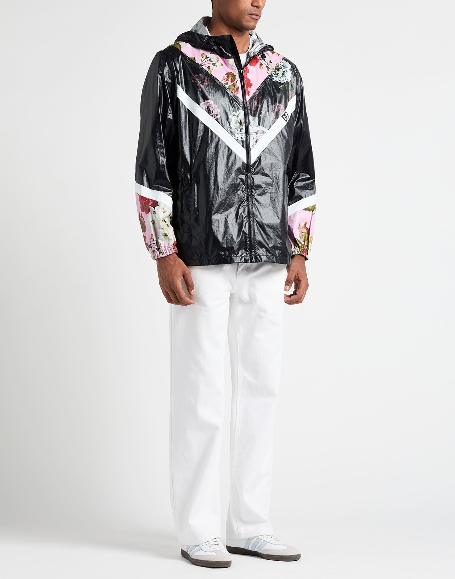 17AW DOLCE&GABBANA シルク ジップ 総柄 ブルゾン 50 17AW DOLCE&GABBANA シルク ジップ 総柄 ブルゾン 50 17AW