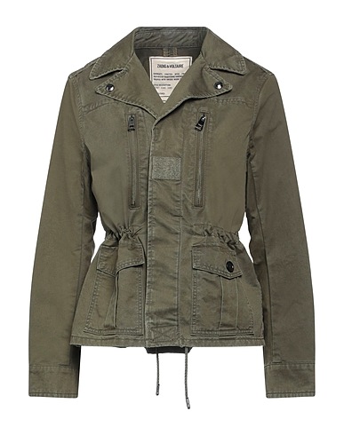 ZADIG&VOLTAIRE JACKEN & MÄNTEL Militärgrün 100% Baumwolle