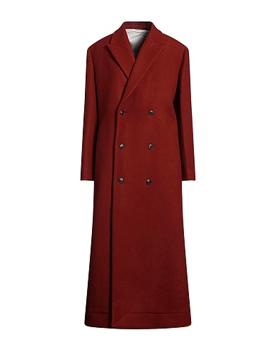QUIRA Coat Brick 100% Virgin Wool