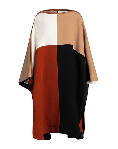 CHLOÉ Cloak Beige 80% Virgin Wool, 20% Polyamide, Cotton, Lambskin