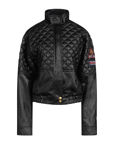 PHILOSOPHY di LORENZO SERAFINI Jacket Black 59% Viscose, 30% Polyurethane, 6% Metallic fiber, 5% Other Fibres