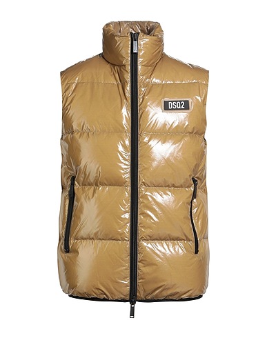 DSQUARED2 Жилет KHAKI 100% Полиамид, Полиуретан