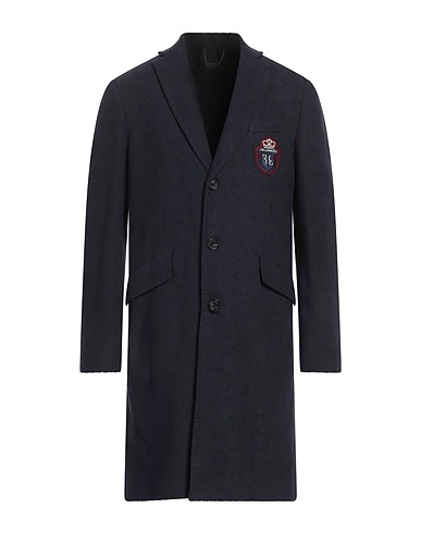 BILLIONAIRE Coat Navy 70% Virgin Wool, 25% Polyamide, 5% Cashmere