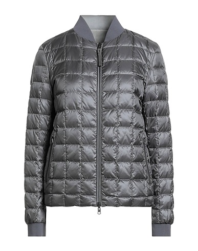 WOOLRICH Shell  jacket Light grey 75% Polyamide, 25% Elastane