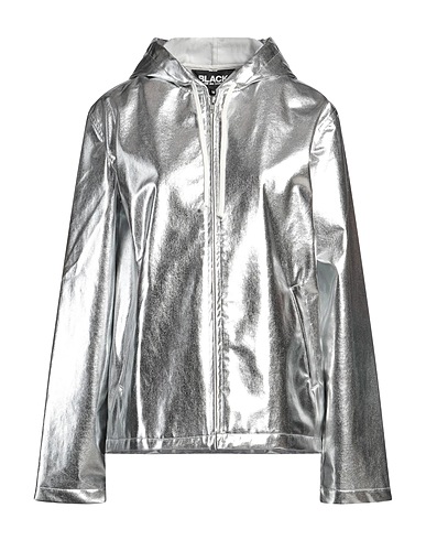 COMME des GARÇONS ブルゾン シルバー ポリエステル 100% / ポリウレタン