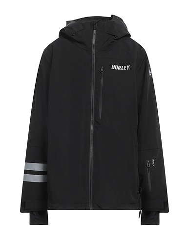 HURLEY Jacket Black 100% Polyester