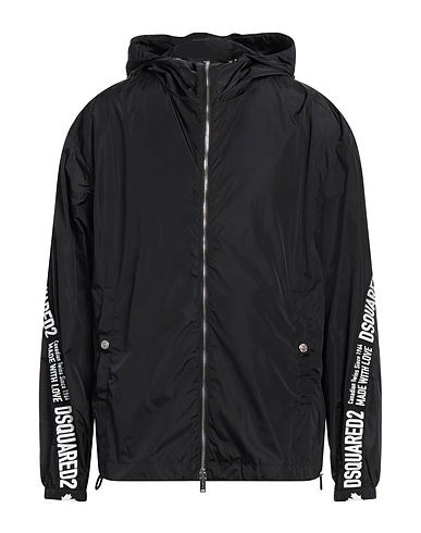 DSQUARED2 Jacket Black 100% Polyamide, Polyester