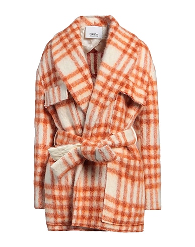 ERIKA CAVALLINI Παλτό 40% Μαλλί, 20% Πολυαμίδη, 14% Άλλες ίνες, 13% Μάλλινο μοχέρ, 13% Αλπακά