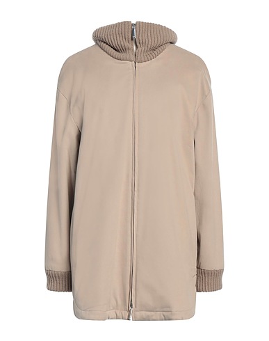 EMPORIO ARMANI Jacket BEIGE 97% Cotton, 3% Elastane, Virgin Wool, Cashmere