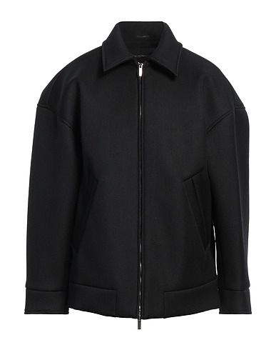 EMPORIO ARMANI Jacket Black 80% Virgin Wool, 20% Polyamide, Polyester