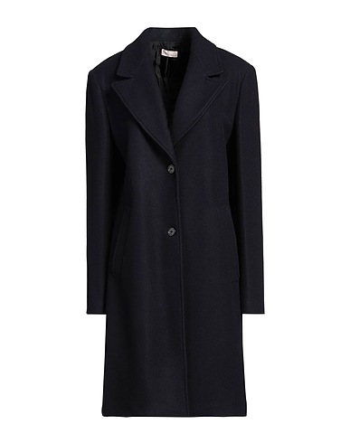 LIU •JO Cappotto Blu notte 57% Poliestere, 39% Acrilico, 4% Lana