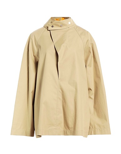 BURBERRY PRORSUM Lange Jacke Salbeigrün 100% Baumwolle