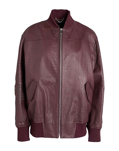 BOSS Bomber Plum 100% Lambskin