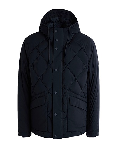 BOSS Shell jacket Black 90% Polyamide, 10% Elastane