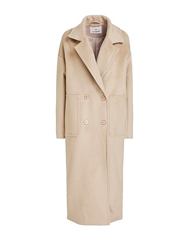 L.F. MARKEY Coat Taupe 100% Wool
