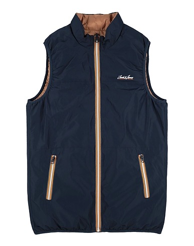 JACK & JONES Gilet Midnight blue 100% Polyester