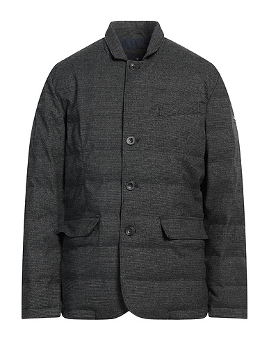 HACKETT Shell jacket Black 65% Polyester, 33% Rayon, 2% Eco Polyester