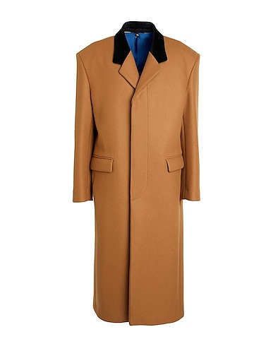 MARNI Coat Camel 100% Virgin Wool, Cotton