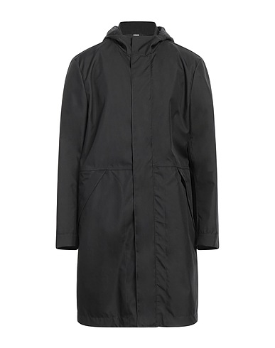 SLOWEAR Coat Black 70% Polyester, 25% Cotton, 5% Polyurethane