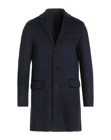 AT.P.CO Mantel Nachtblau 80% Wolle, 20% Polyester