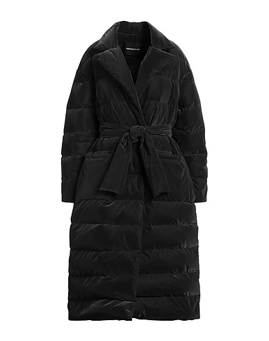 FABIANA FILIPPI Shell jacket Black 55% Polyester, 45% Polyurethane