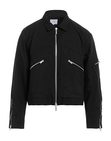 RHUDE Jacket Black 63% Polyester, 34% Viscose, 3% Elastane