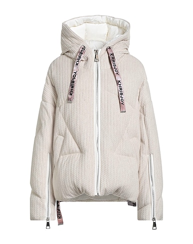 KHRISJOY Shell jacket Off white 50% Modal, 30% Polyester, 20% Polyamide