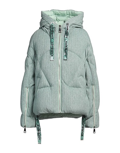 KHRISJOY Shell jacket Light green 50% Modal, 30% Polyester, 20% Polyamide