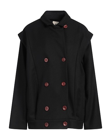 THE GARMENT Coat Black 70% Recycled wool, 20% Polyamide, 10% Cashmere