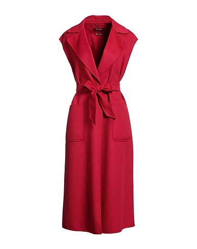 MAX MARA STUDIO Mantel Purpur 88% Schurwolle, 6% Seide, 6% Kaschmir