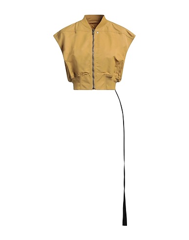 DRKSHDW by RICK OWENS Bomber Senape 100% Nylon, Cotone