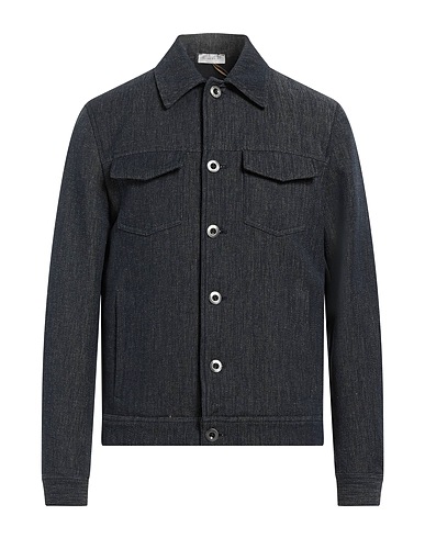 GLANSHIRT Jeansjacke Blau 75% Baumwolle, 16% Wolle, 5% Polyamid, 3% Polyester, 1% Andere Fasern