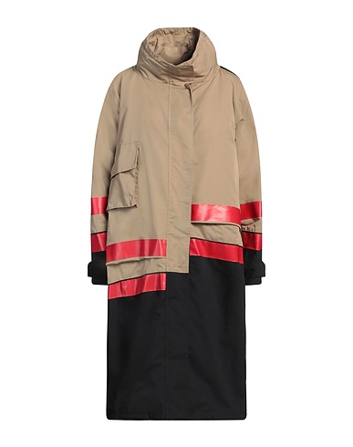 GUCCI コート カーキ コットン 53% / ナイロン 47% / ポリウレタン / ポリエステル