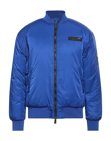 ARMANI EXCHANGE Bomber Blue 100% Polyester, Elastane