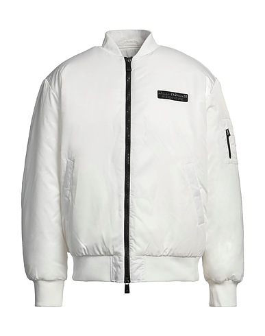 ARMANI EXCHANGE ブルゾン ホワイト ポリエステル 100% / ポリウレタン