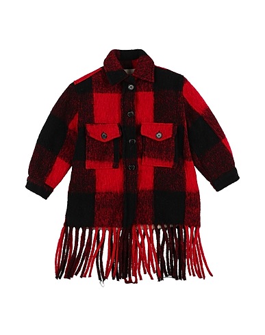 ROŸ ROGER'S Giubbotto Rosso 65% Lana, 35% Poliestere