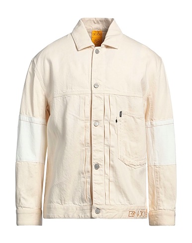 EBIT Denim jacket Ivory 100% Cotton