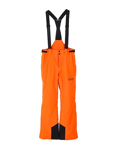 EA7 Snow Wear Orange 100% Polyester, Polyurethane, Polyamide, Rubber