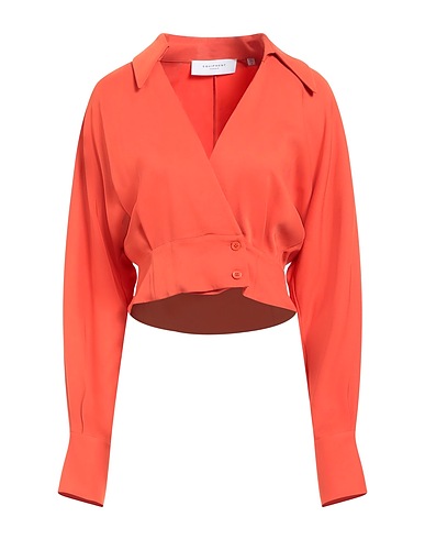 EQUIPMENT Top Arancione 97% Viscosa, 3% Elastan