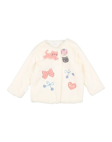 L:Ú L:Ú by MISS GRANT Kunstpelz Elfenbein 100% Polyester