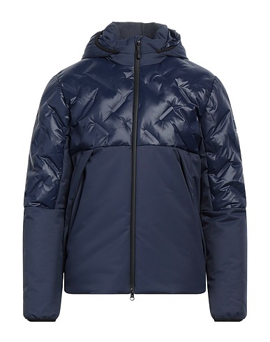 EA7 Shell jacket Navy blue 100% Polyamide, Polyester