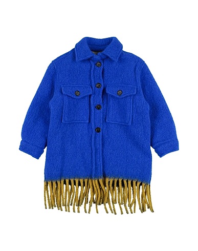 ROŸ ROGER'S Jacket Bright blue 65% Virgin Wool, 35% Polyester
