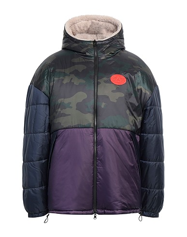 EA7 Shell jacket Dark green 100% Polyester