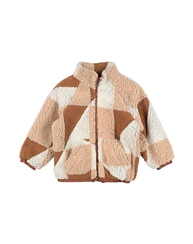 ROŸ ROGER'S Teddy Coat Beige 80% Lana, 20% Poliestere