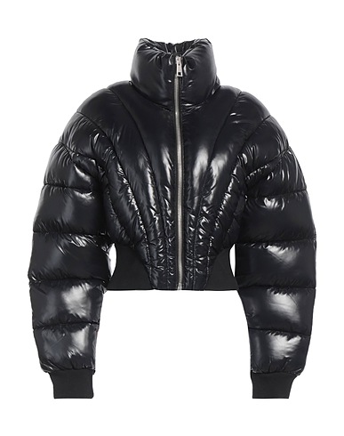 MUGLER Shell  jacket Black 100% Recycled nylon