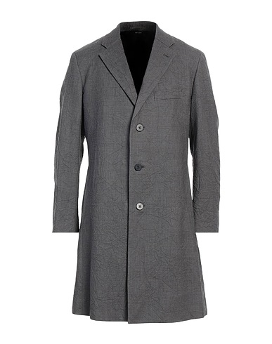 ISSEY MIYAKE MEN Coat Grey 100% Wool
