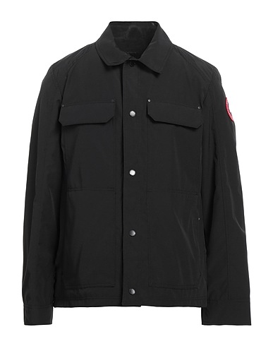 CANADA GOOSE Jacket Black 84% Polyester, 16% Cotton