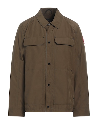 CANADA GOOSE Blouson Vert militaire 84% Polyester, 16% Coton